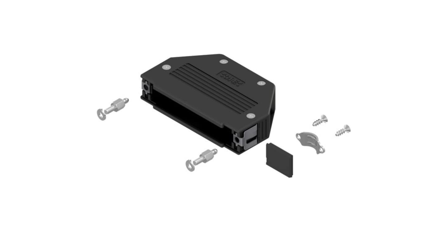 Amphenol Industrial 16-0032 Cable Mount D-sub Connector, with Snap locks