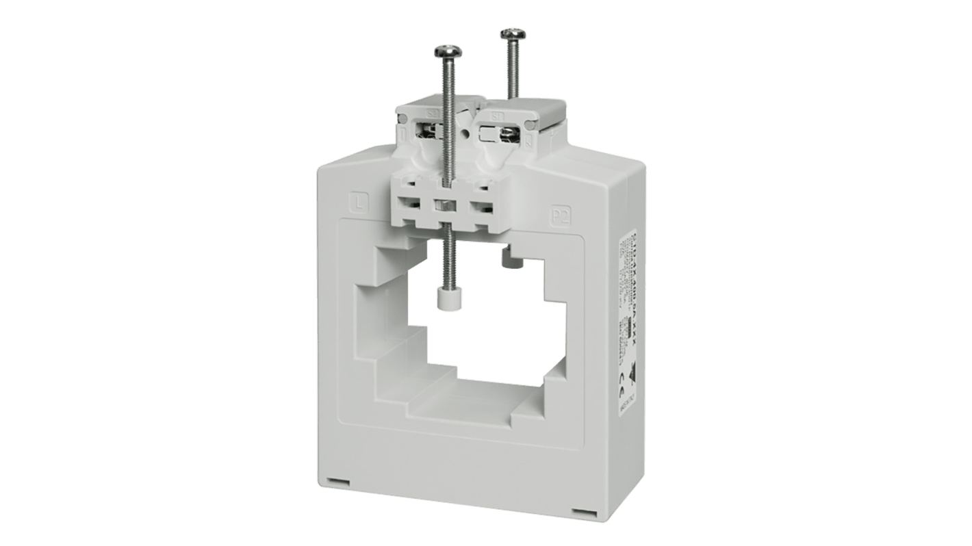 Carlo Gavazzi 电流互感器, DIN 轨安装型, 电流互感器传感器, 1kA输入, 5 A输出, 电流比1000/5A, 51mm孔, CTD-4X系列