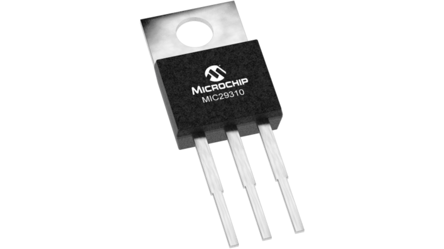 Microchip MIC29310-5.0WT Low Dropout Voltage, Voltage Regulator 3A, 5 V 3-Pin, TO-220