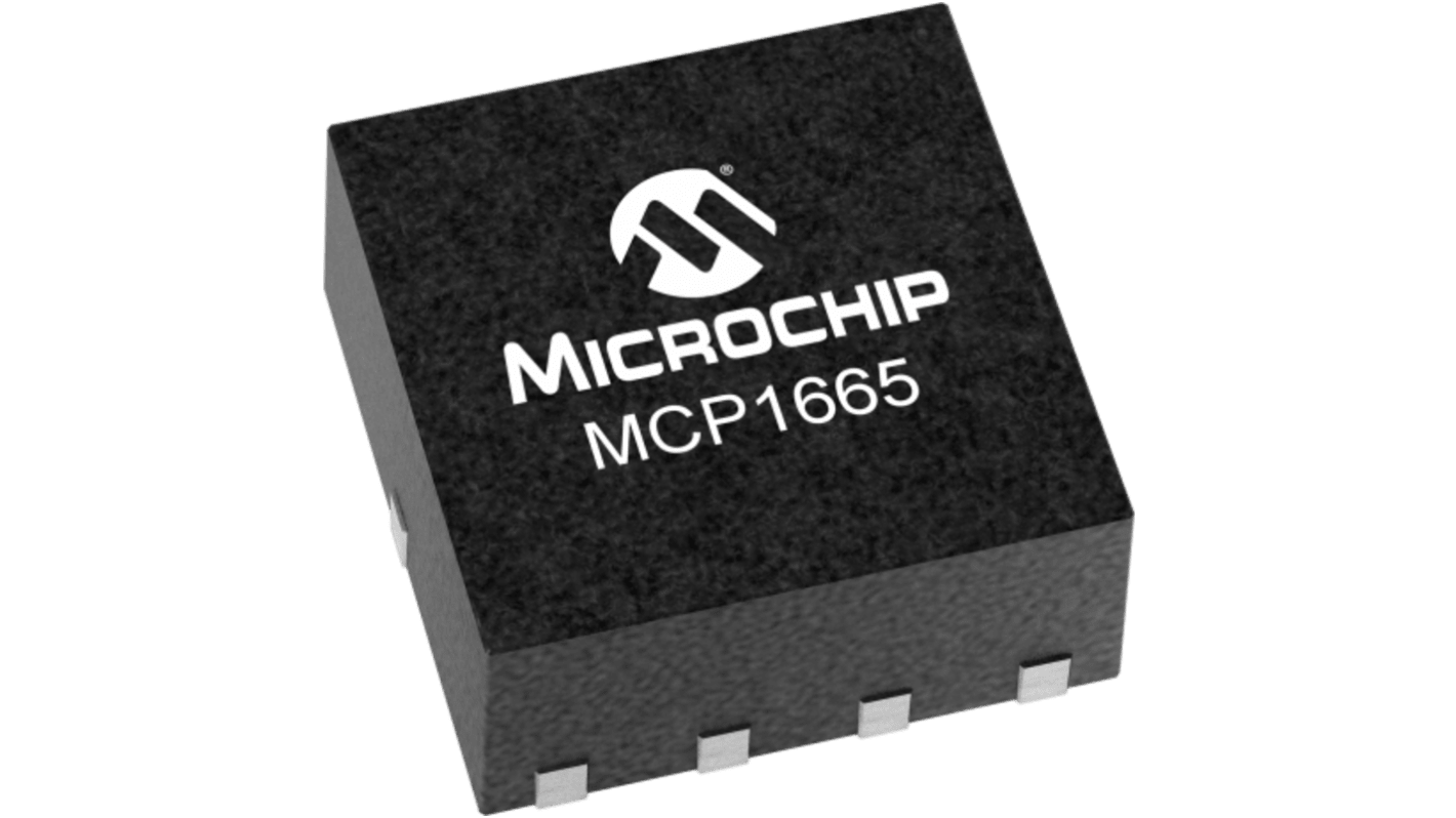 Microchip MCP1665T-E/MRA Boost Converter, Voltage Regulator 1A 10-Pin, VQFN