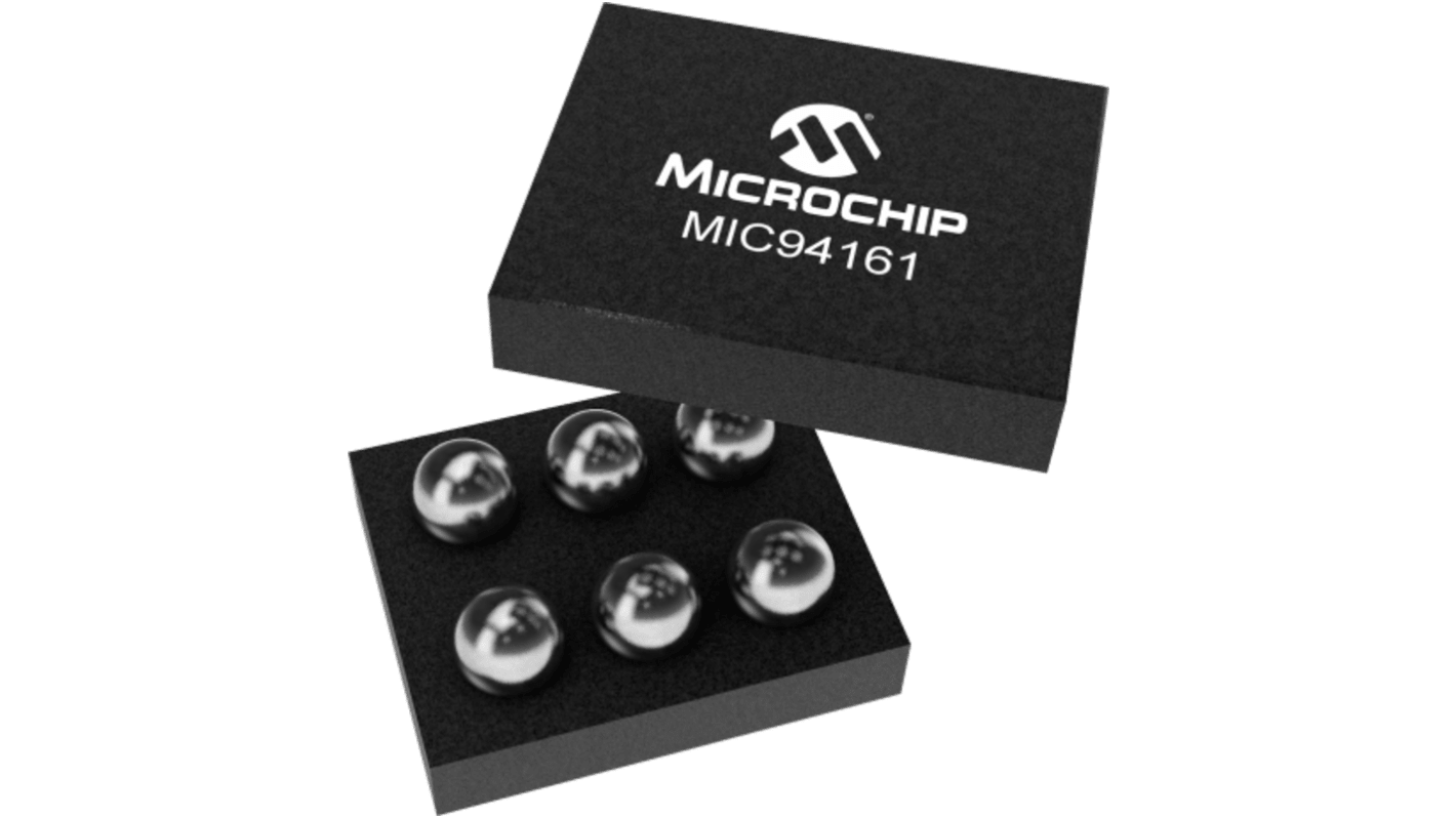Microchip MIC94161YCS-TR, 1High Side, High Side Power Switch IC 6-Pin, WLCSP