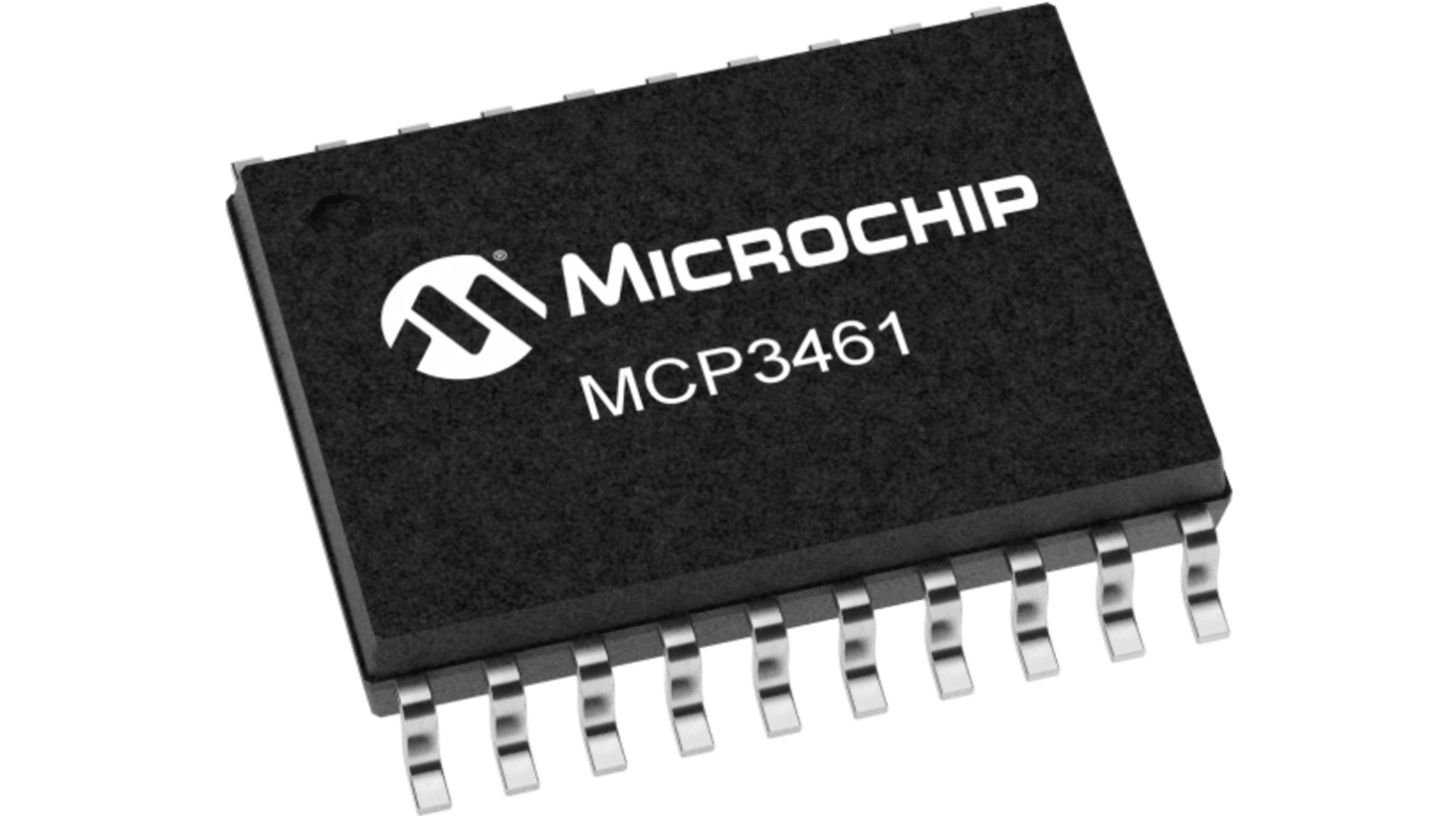 Microchip, 16 bit- ADC 153.6ksps, 20-Pin TSSOP