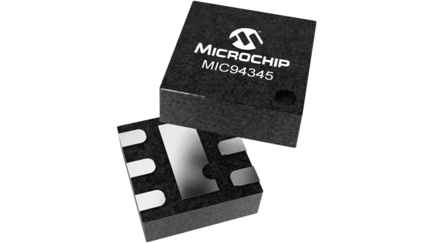 Microchip MIC94345-SYMT-TR Low Dropout Voltage, Voltage Regulator 500mA, 3.3 V 6-Pin, UDFN