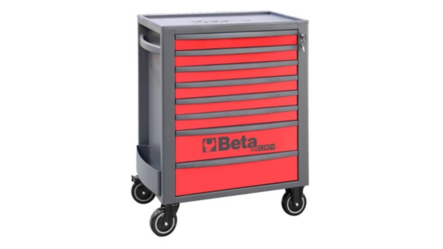 BETA 8 Drawer ABS Wheeled Roller Cabinet