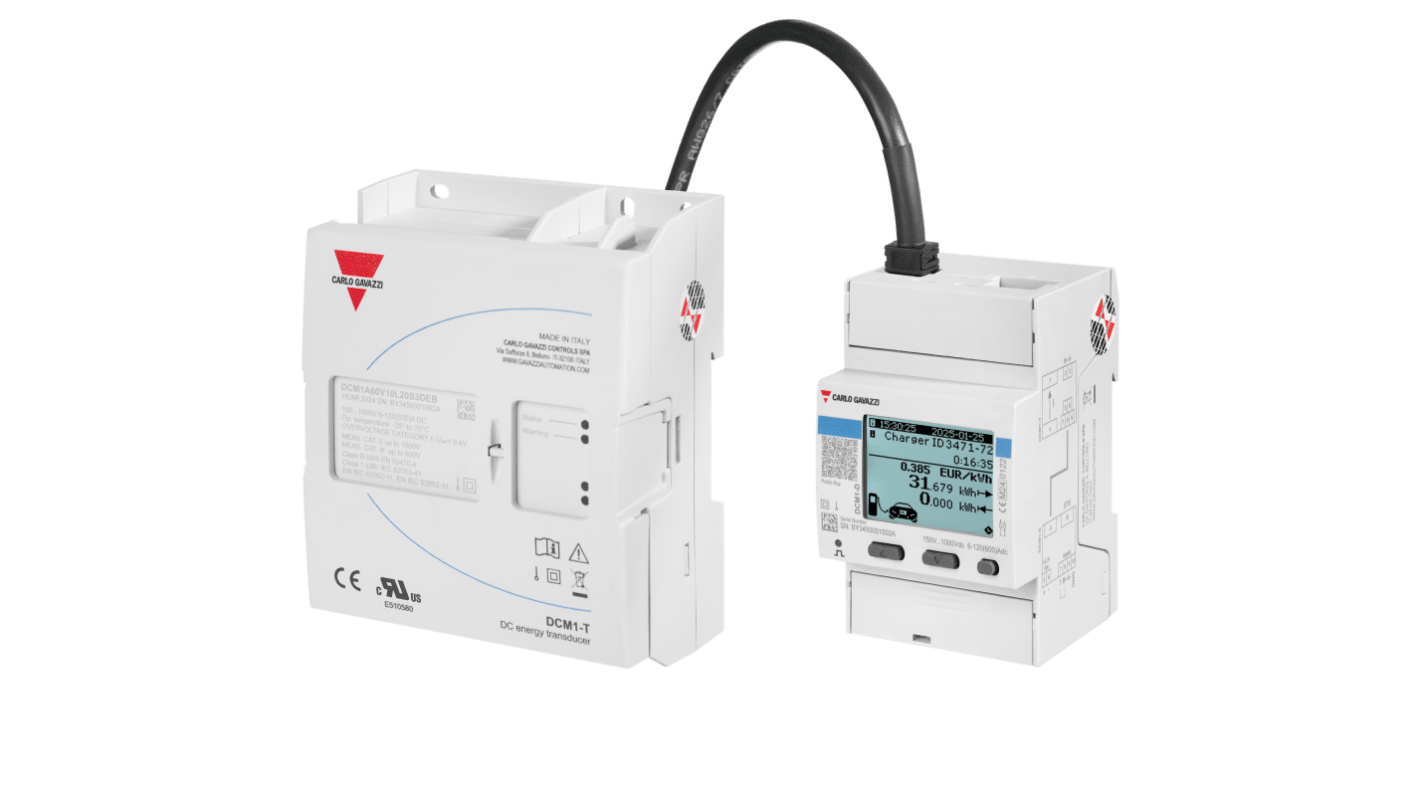 Carlo Gavazzi 3 Phase LCD Energy MeterEnergy Meter