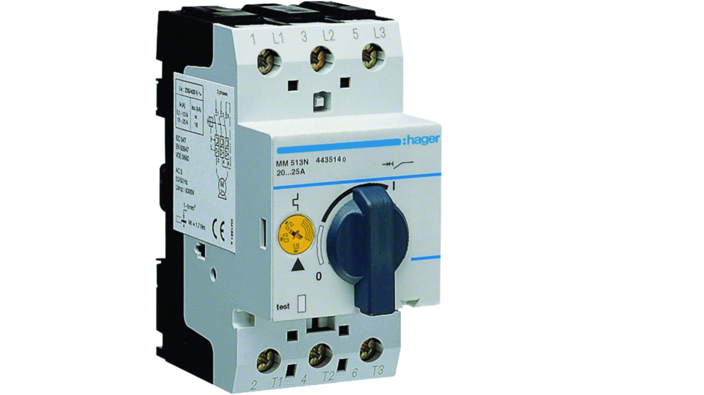 Hager 25 Motor Protection Circuit Breaker