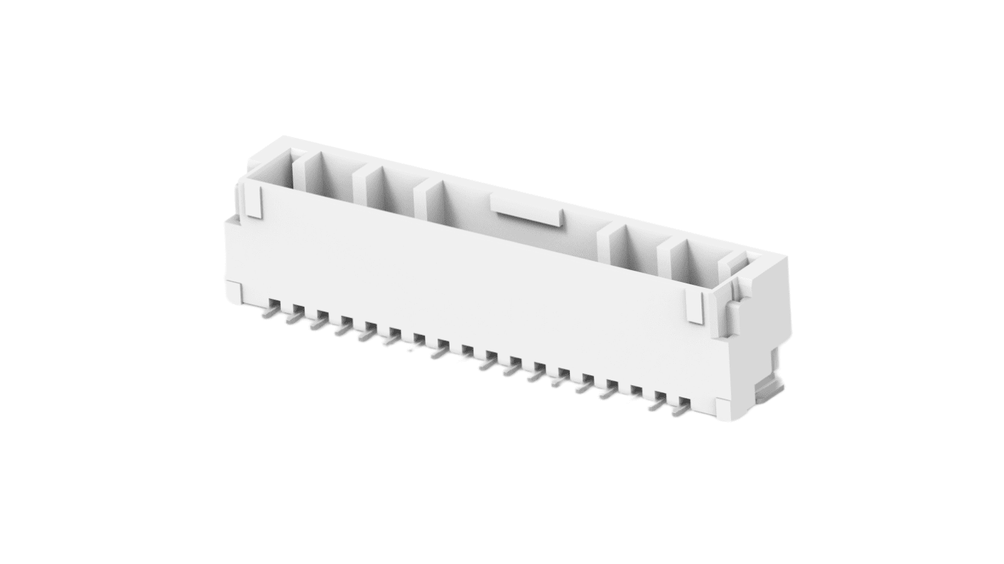 TE Connectivity GRACE INERTIA 1.25 Series Vertical Surface Mount PCB Header, 18 Contact(s), 1.25mm Pitch, 1 Row(s),