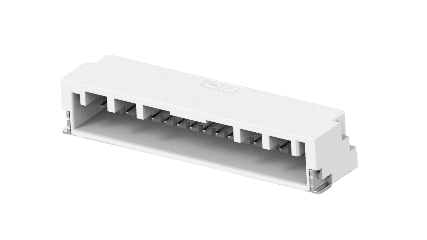 TE Connectivity GRACE INERTIA 1.25 Series Right Angle Surface Mount PCB Header, 17 Contact(s), 1.25mm Pitch, 1 Row(s),