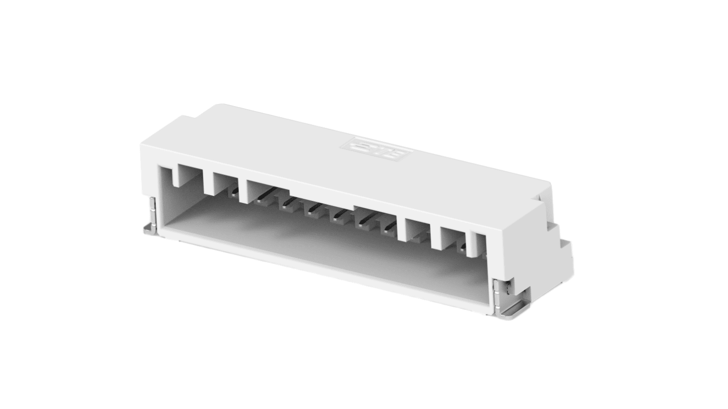 TE Connectivity GRACE INERTIA 1.25 Series Right Angle Surface Mount PCB Header, 12 Contact(s), 1.25mm Pitch, 1 Row(s),