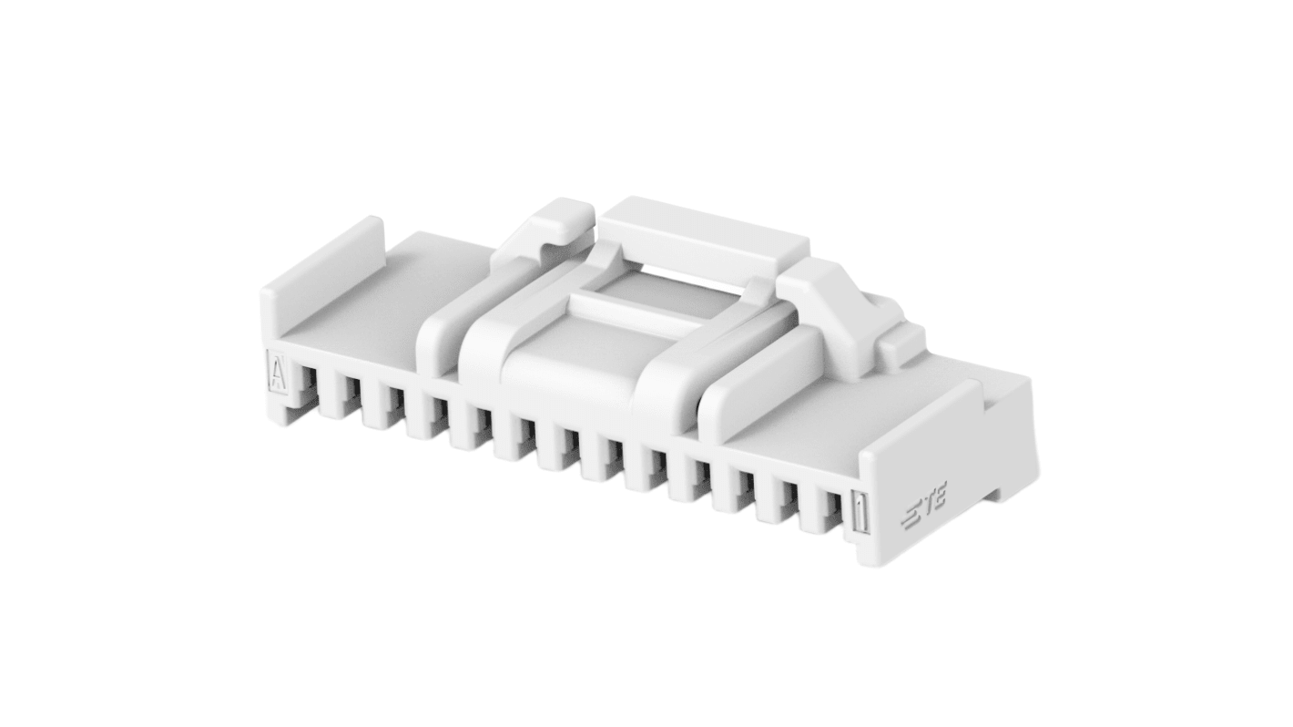 TE Connectivity, Grace Inertia 1.25 Plug PCB Header, 1.25mm Pitch, 13 Way, 1 Row Straight, Vertical