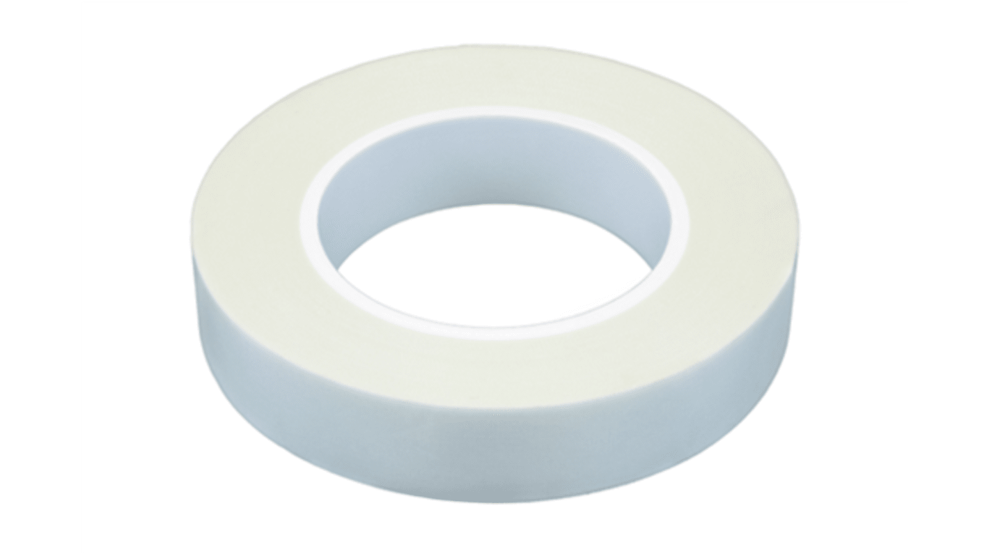 RS PRO Electro Insulating Tape White Glass Cloth Electrical Tape, 25mm x 50m