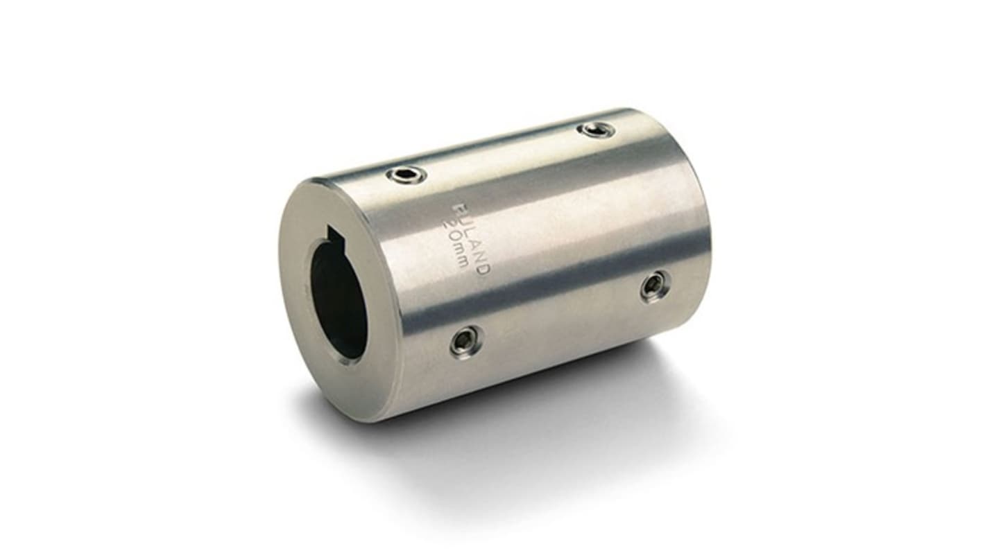 Ruland MSCC-30-30-SS Rigid Shaft Coupling, 53mm Outside Diameter