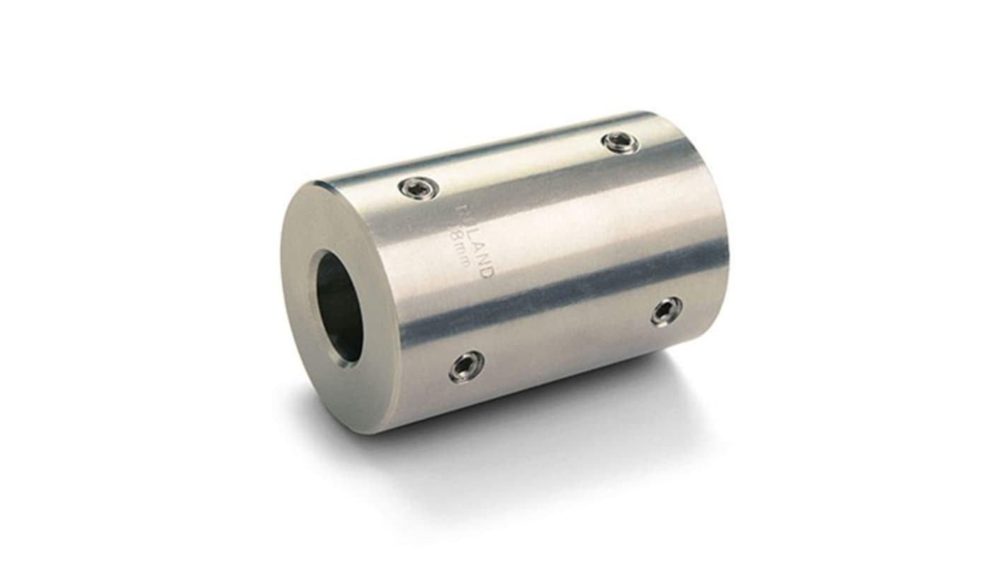Ruland MSCX-30-30-SS Rigid Shaft Coupling, 53mm Outside Diameter