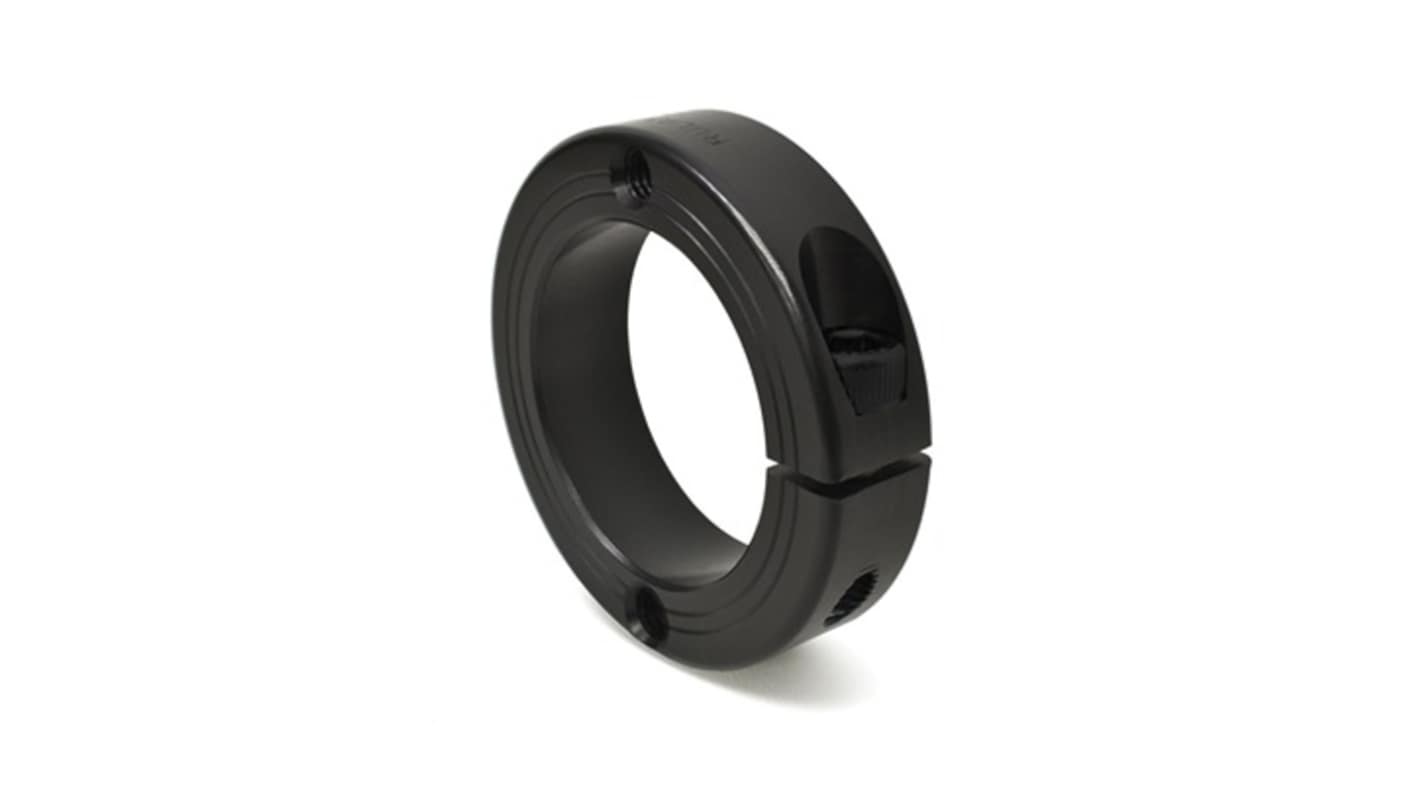 Ruland Collar, One Piece, Clamp Screw, Bore 45mm, OD 73mm, W 19mm, 1215 Lead-Free Carbon Steel