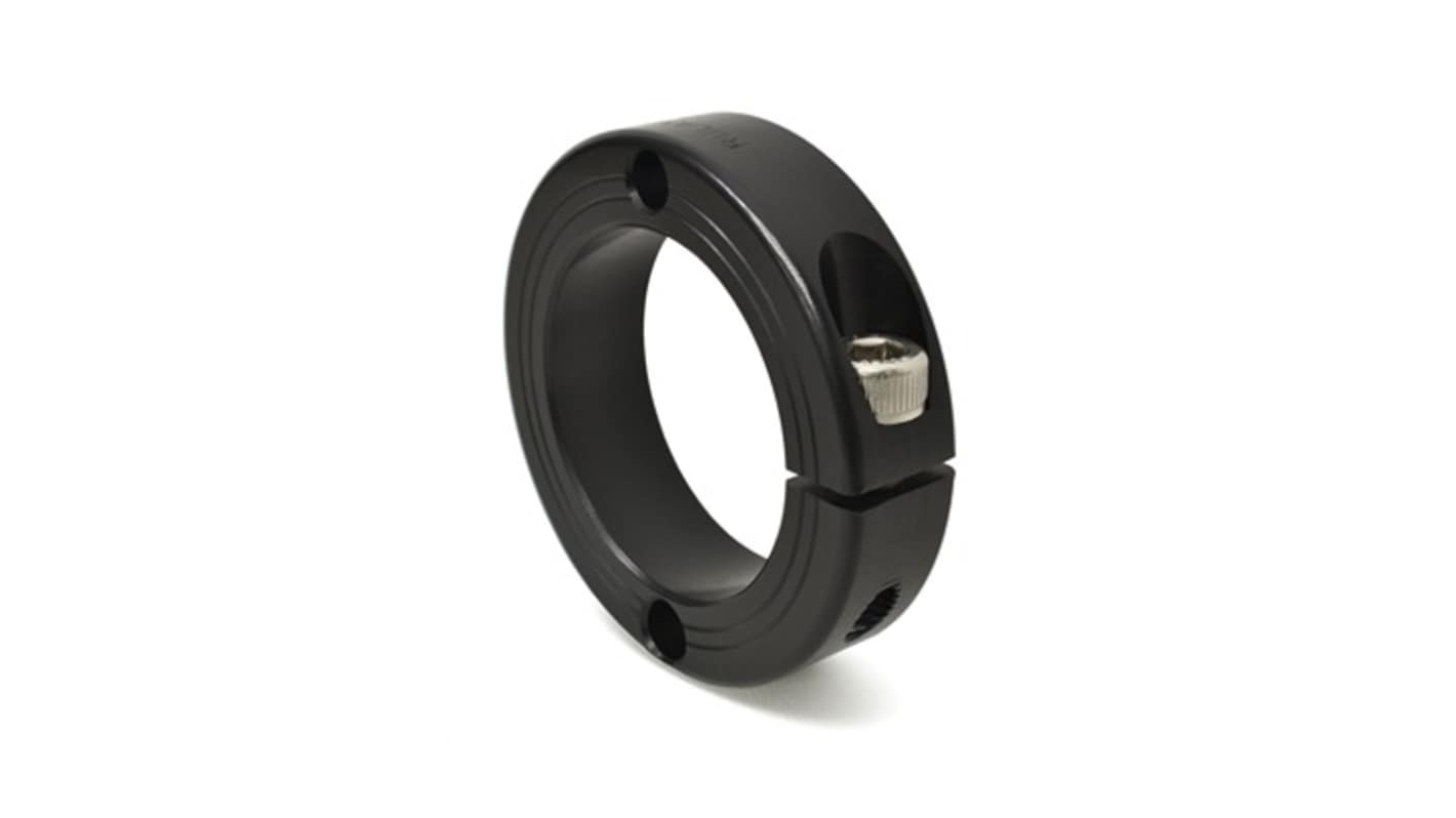 Ruland Collar, One Piece, Clamp Screw, Bore 48mm, OD 78mm, W 19mm, Anodised Aluminium