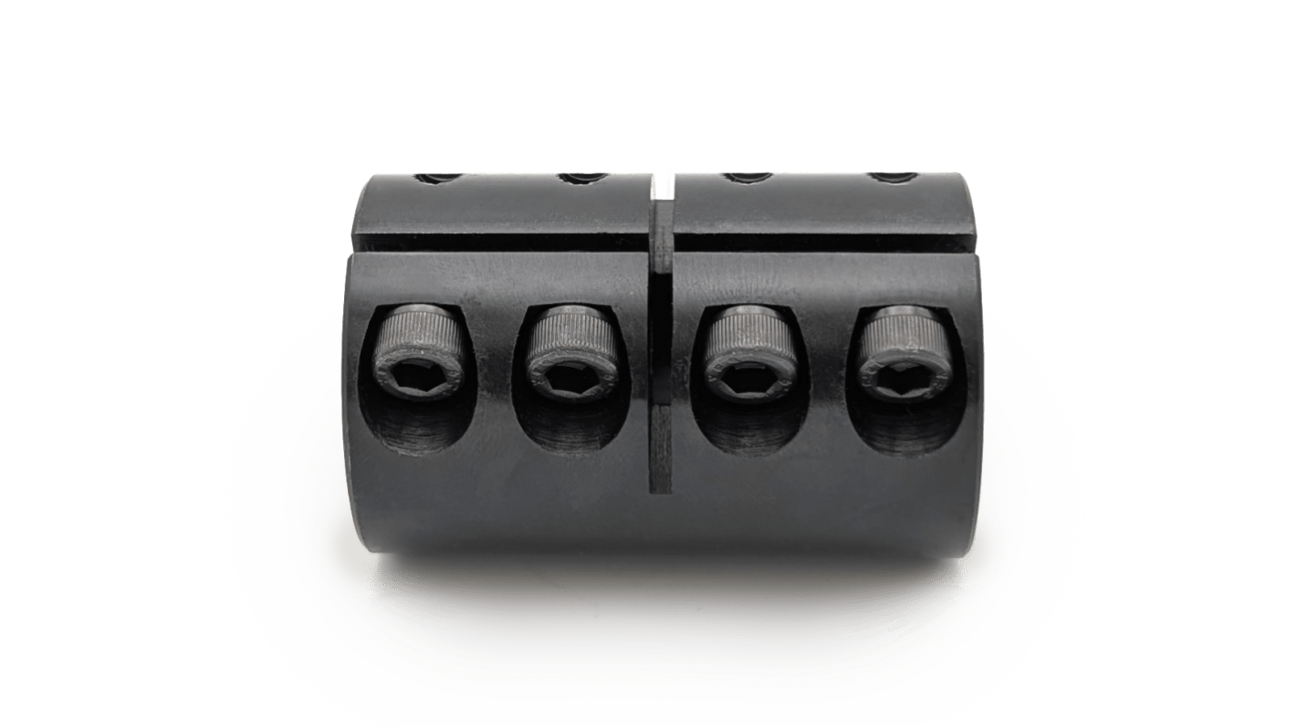 RS PRO Coupling Element, 34mm Outside Diameter, Black Oxide Steel