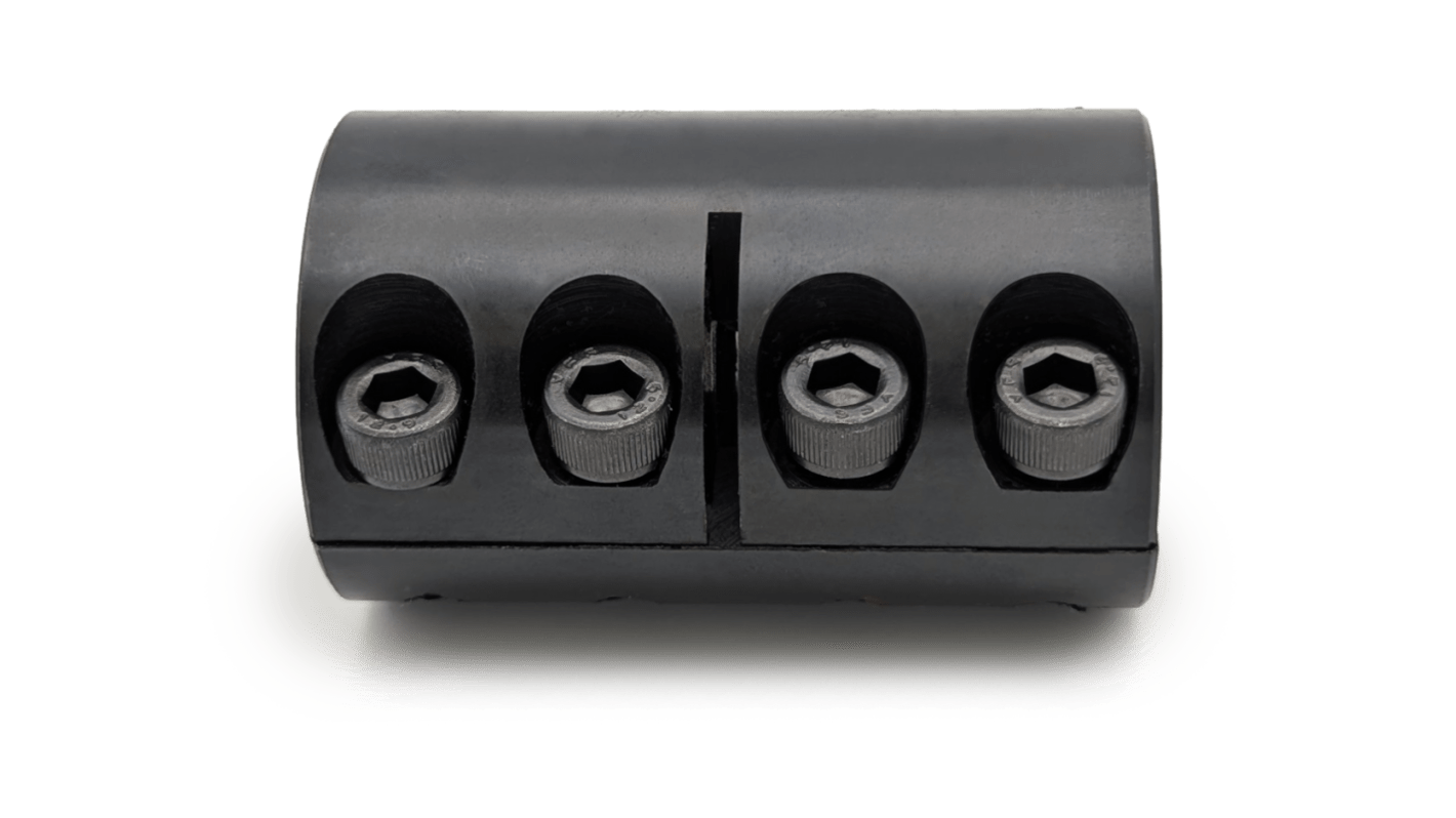 RS PRO Coupling Element, 18mm Outside Diameter, Black Oxide Steel