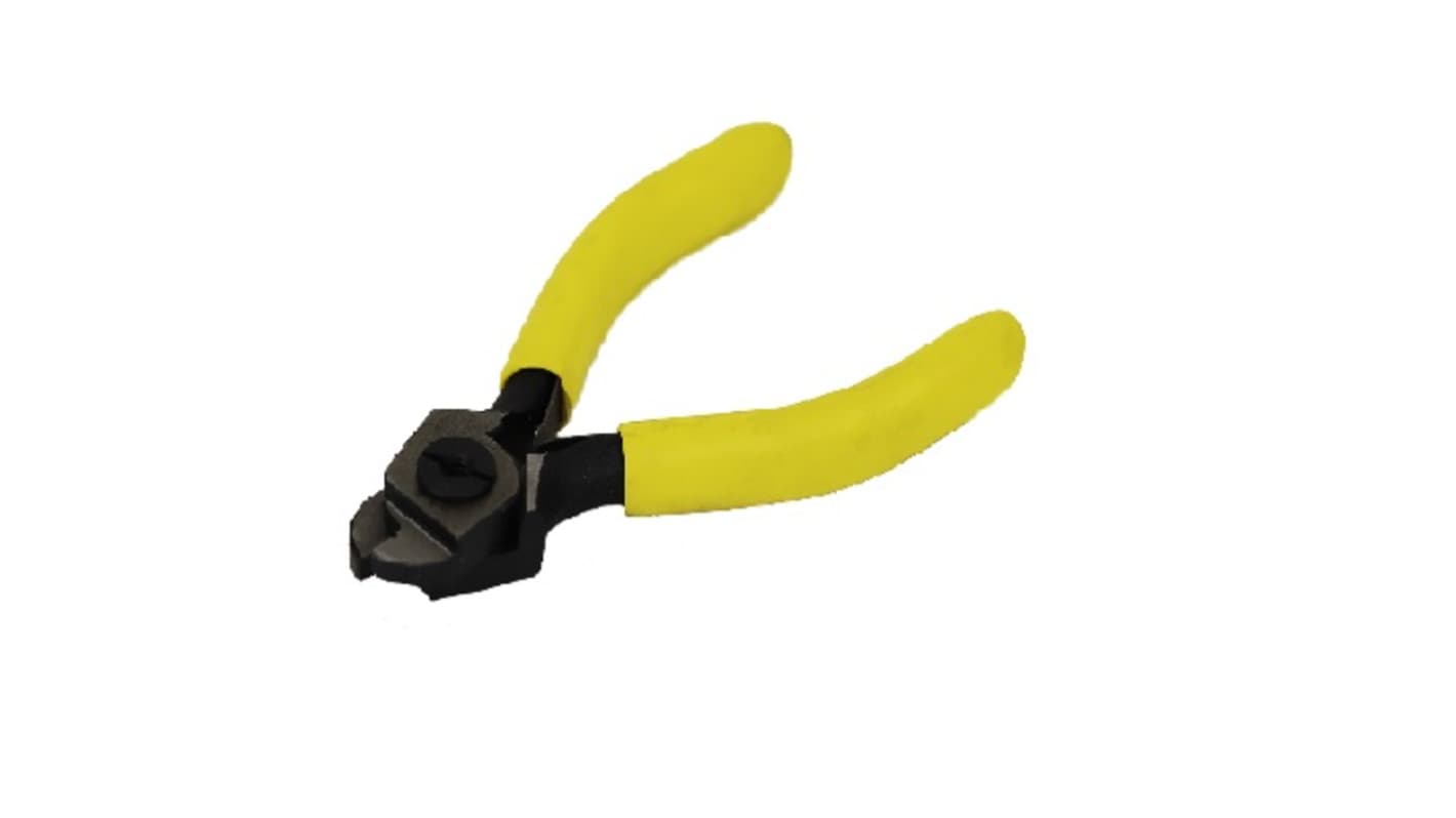 RS PRO Side Cutter, 110 mm Overall, Flat Tip, 15mm Jaw