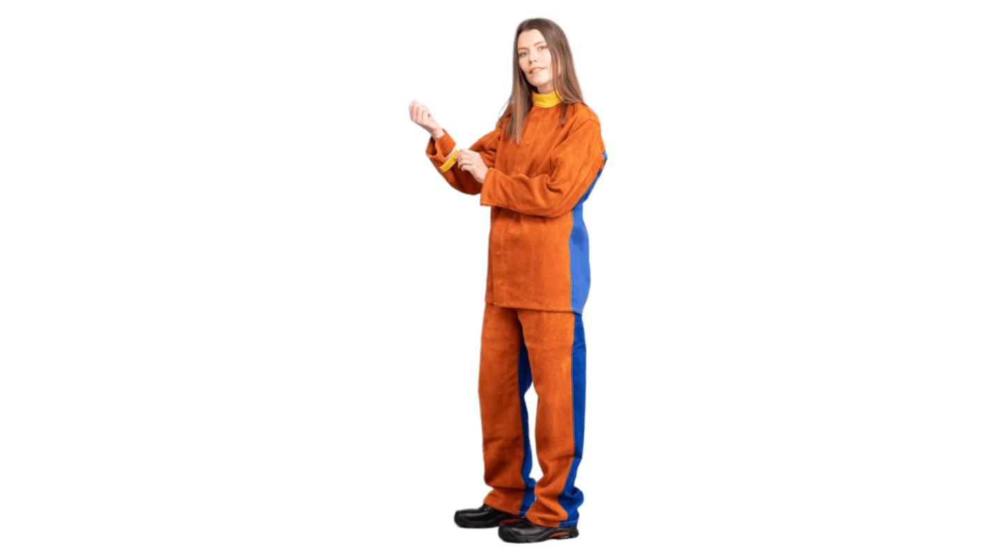 EDC PROTECTION E2254 Orange, Fire Retardant, Water Resistant Jacket, XL
