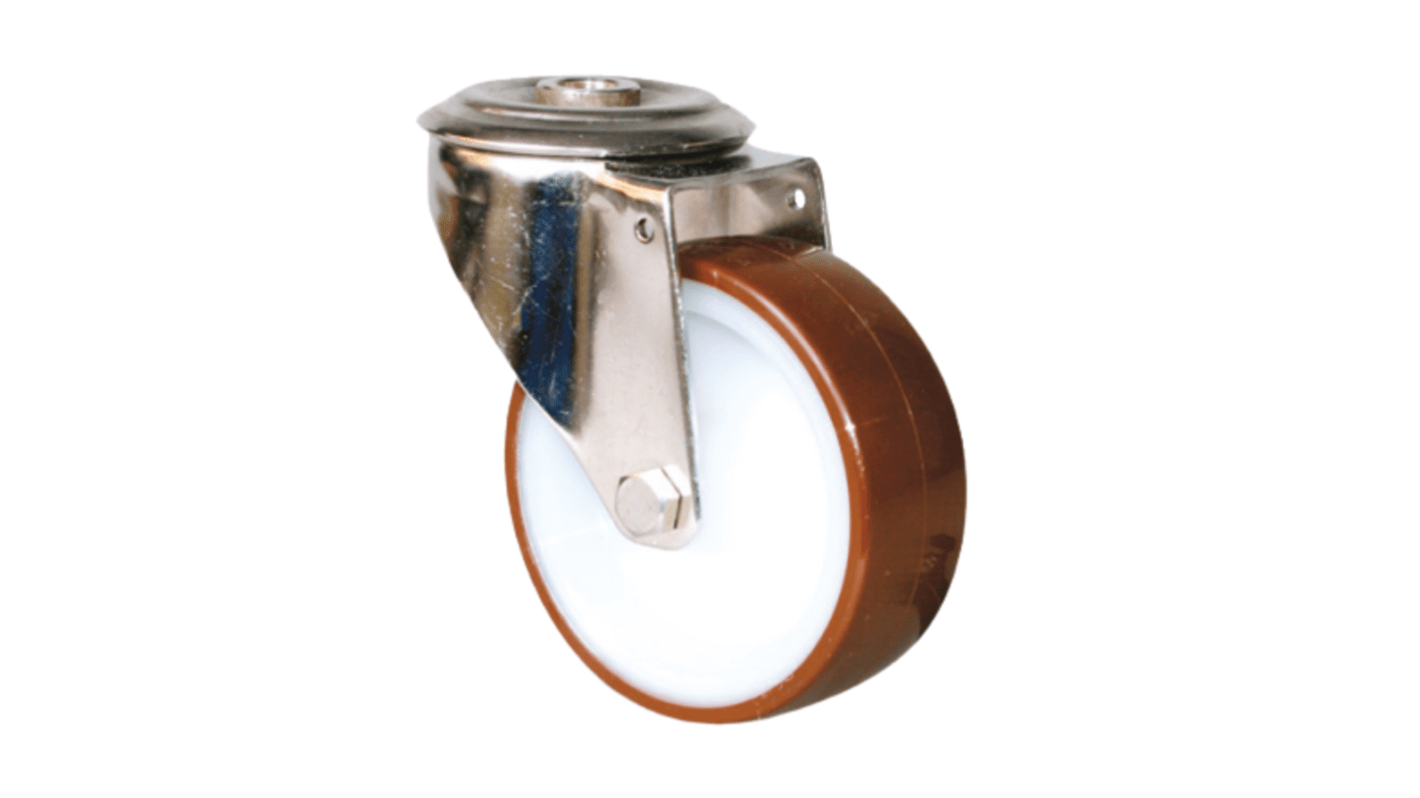 Guitel Hervieu Swivel Castor Wheel, 150kg Capacity, 100mm Wheel