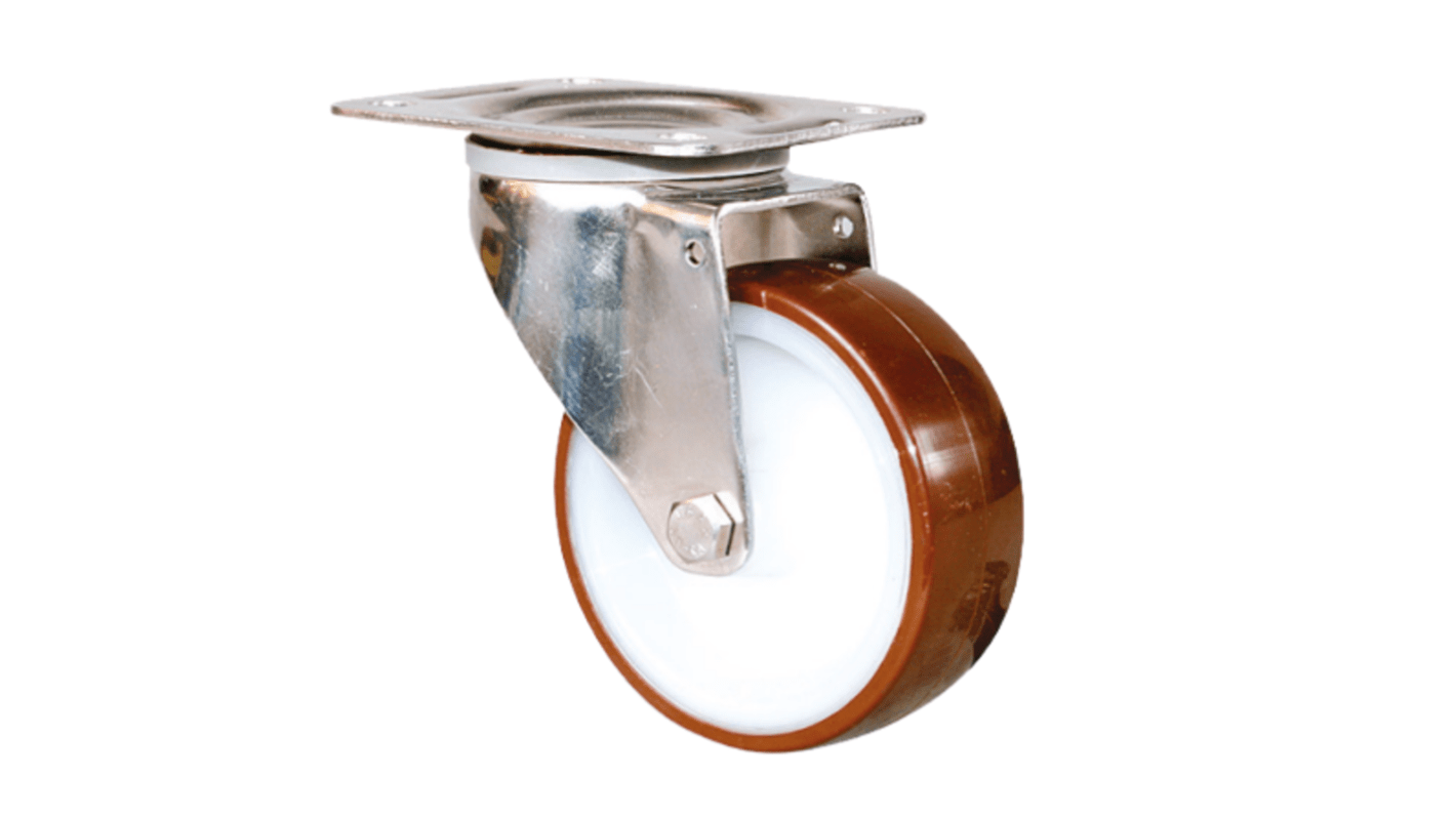 Guitel Hervieu Swivel Castor Wheel, 300kg Capacity, 160mm Wheel