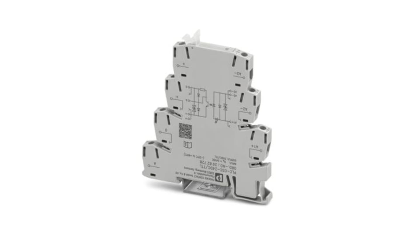 Phoenix Contact Solid State Interface Relay, 3.4 mA Load, DIN Rail Mount