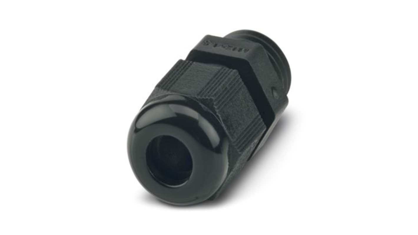 Phoenix Contact Black Polyamide Cable Gland, M16 Thread, 4mm min., 8mm max., IP66, IP68