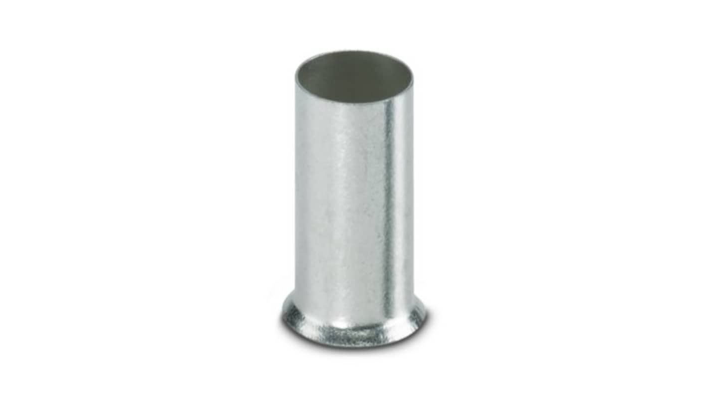 Phoenix Contact Ferrule, 18mm Pin Length, 8.3mm Pin Diameter, Silver