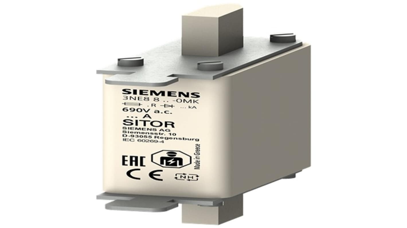 Siemens 50A Tag Fuse, 78.5mm, 690V