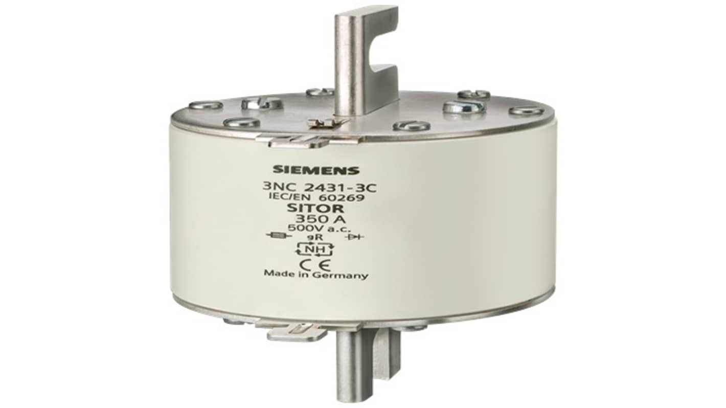 Siemens 1kA Tag Fuse, 141mm, 600V, 109mm