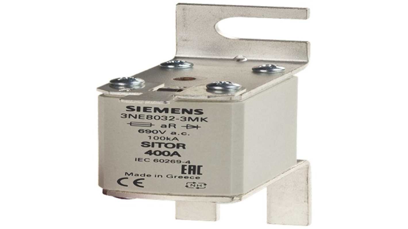 Siemens 400A Tag Fuse, 102.5mm, 690V, 75.4mm