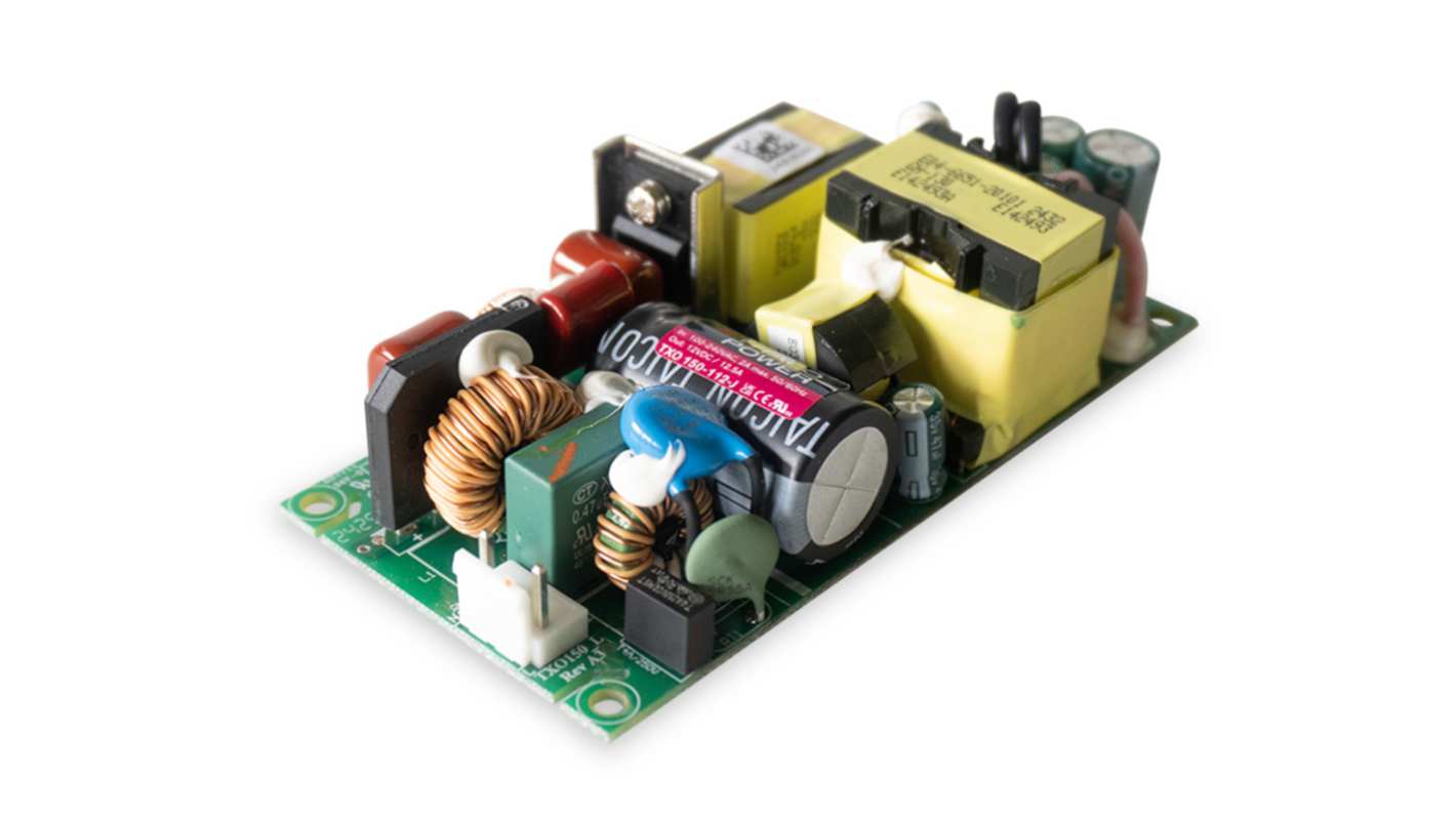 TRACOPOWER Switching Power Supply, TXO 150-115-J, 15V dc, 10A, 150W, 1 Output, 90 → 264V ac Input Voltage