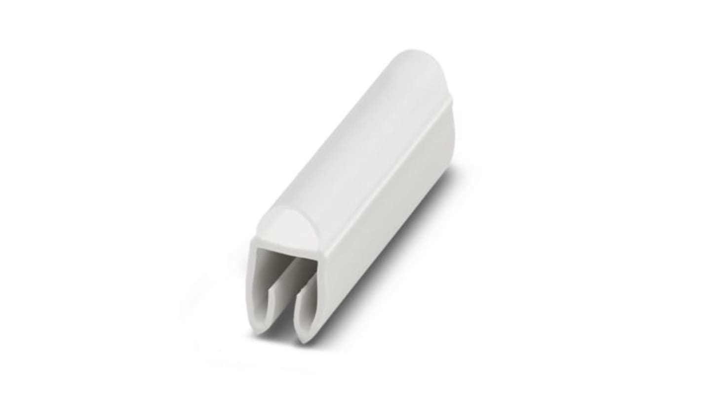 Phoenix Contact Clip On Cable Markers, Clear, 2.8 → 4.4mm Cable, for Conductor Marker Carrier, 1013902