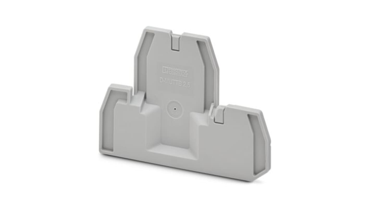 Phoenix Contact End Cover for Use with Terminal Block