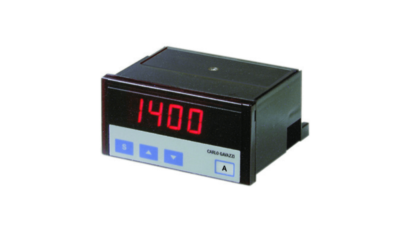 Carlo Gavazzi LDI35 LED Display Digital Panel Multi-Function Meter for Current, Voltage, 48mm x 96mm