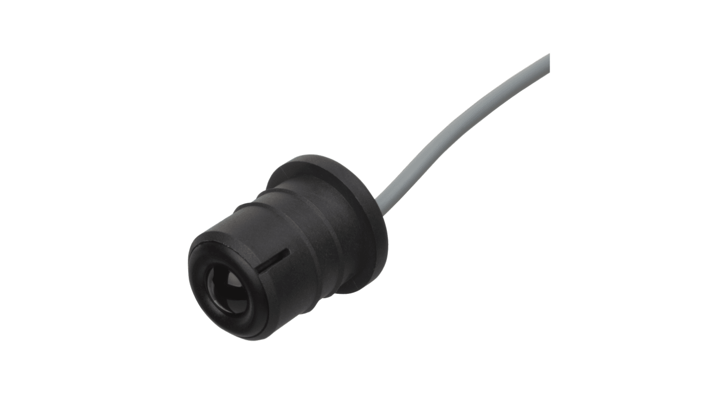 Carlo Gavazzi Through Beam Photoelectric Sensor, Cylindrical Sensor, 15 m Detection Range Plug and Connect