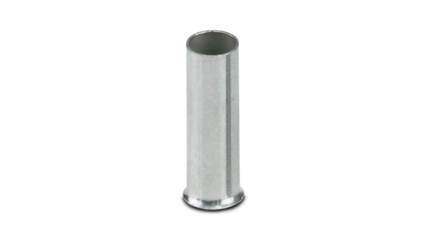 Phoenix Contact Ferrule, 12mm Pin Length, 3.5mm Pin Diameter, Silver