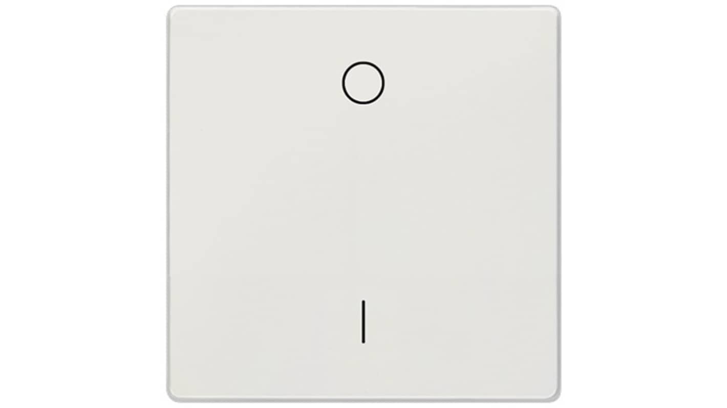 Siemens White Rocker Switch, 1 Way, 1 Gang, 5TG71