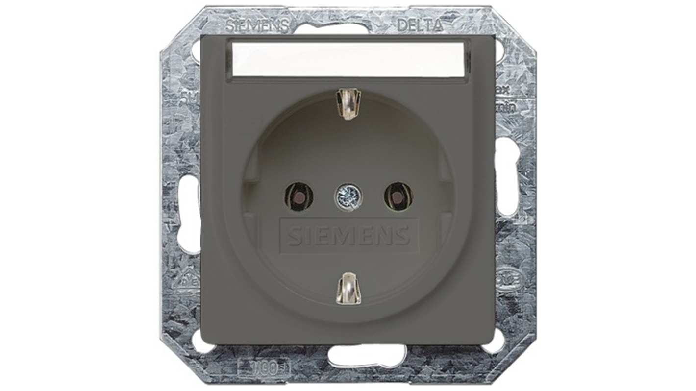 Siemens 德标电气插座, 螺钉安装, 16A, 5UB19系列