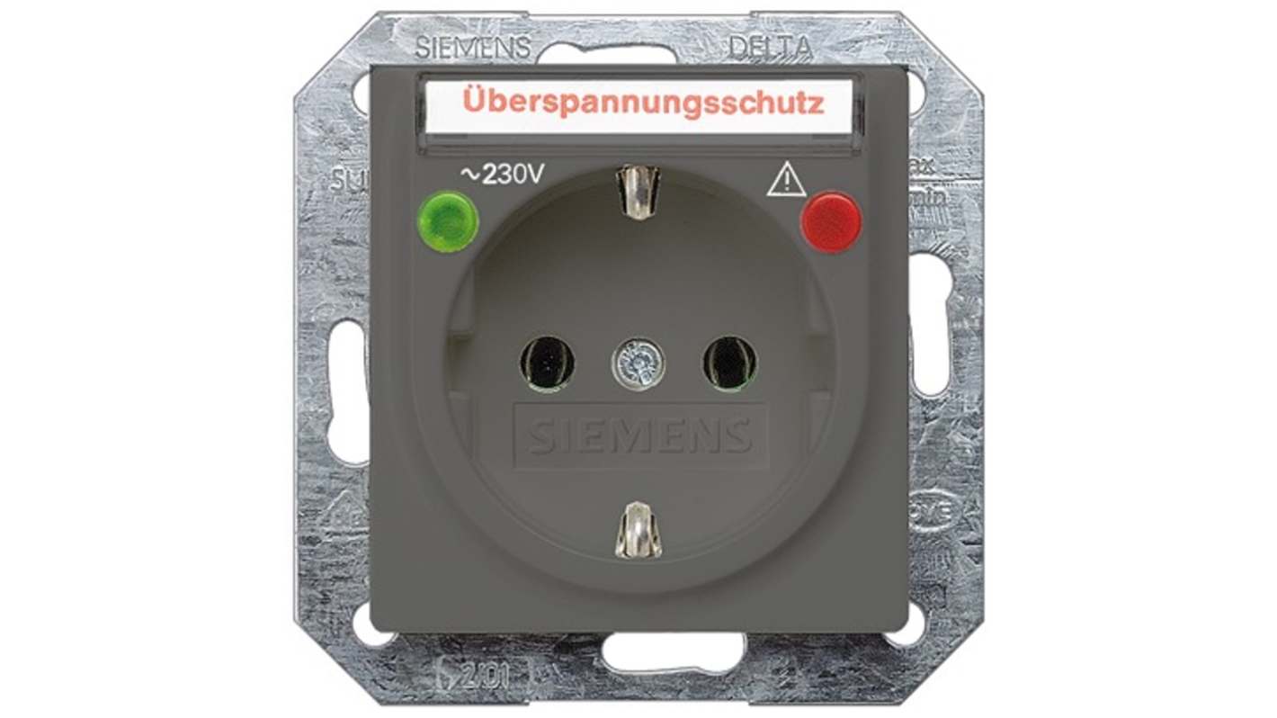 Siemens 德标电气插座, 螺钉安装, 16A, 5UB19系列