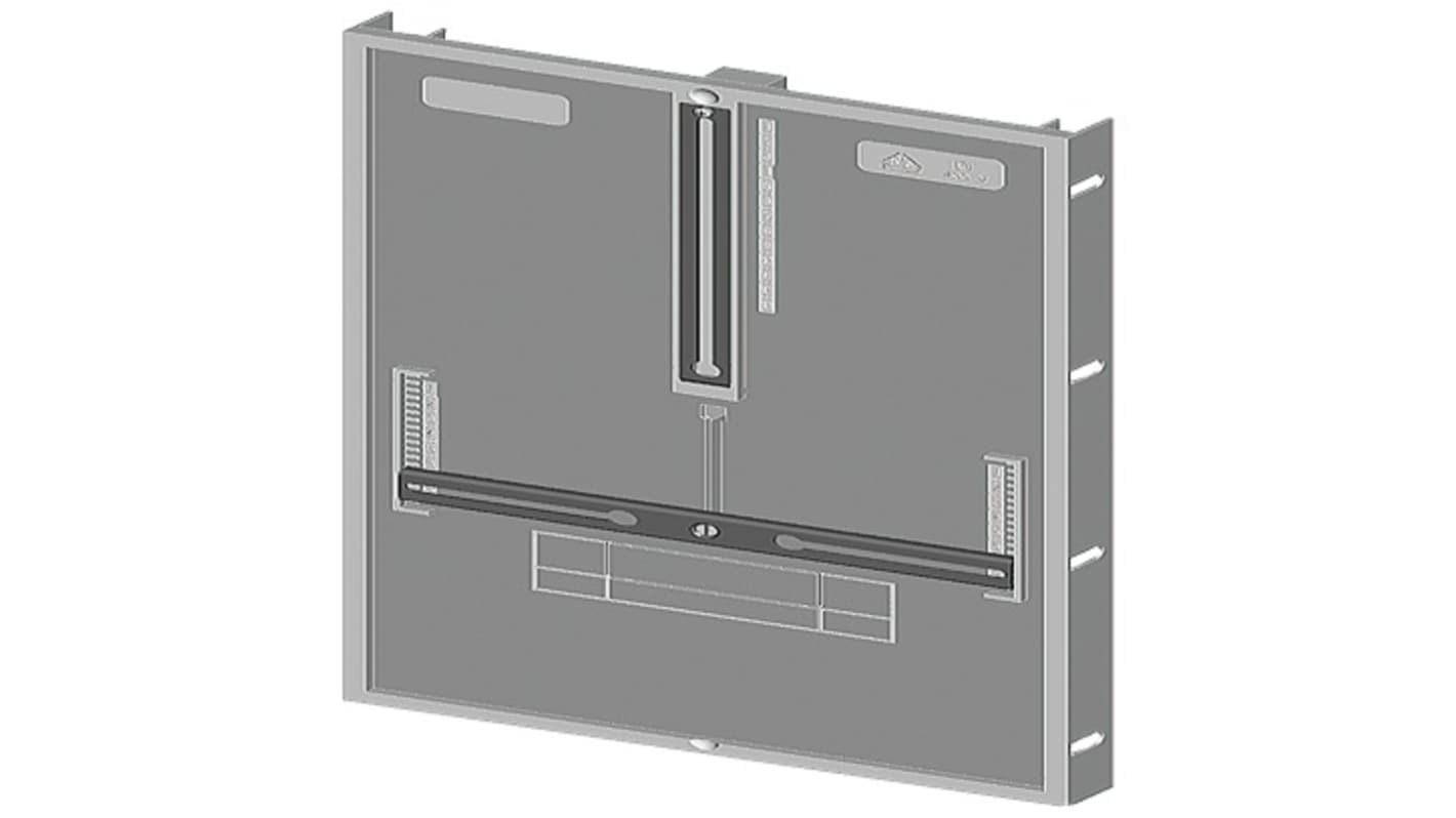 Siemens 8GS4007 Series Support Plate, 750mm H, 250mm W for Use with Alpha ZS