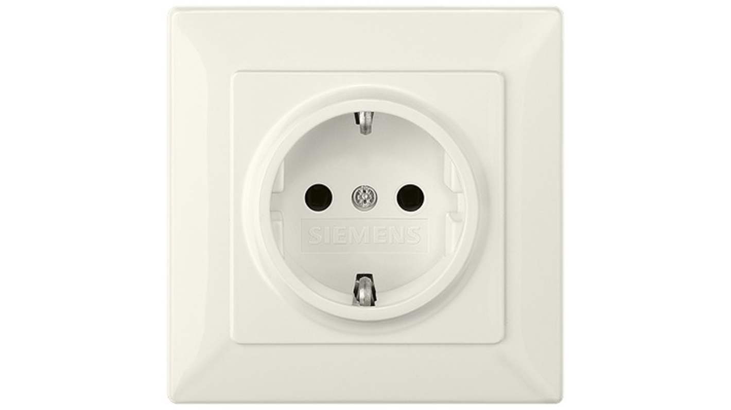 Siemens 5UH10 White Electrical Socket