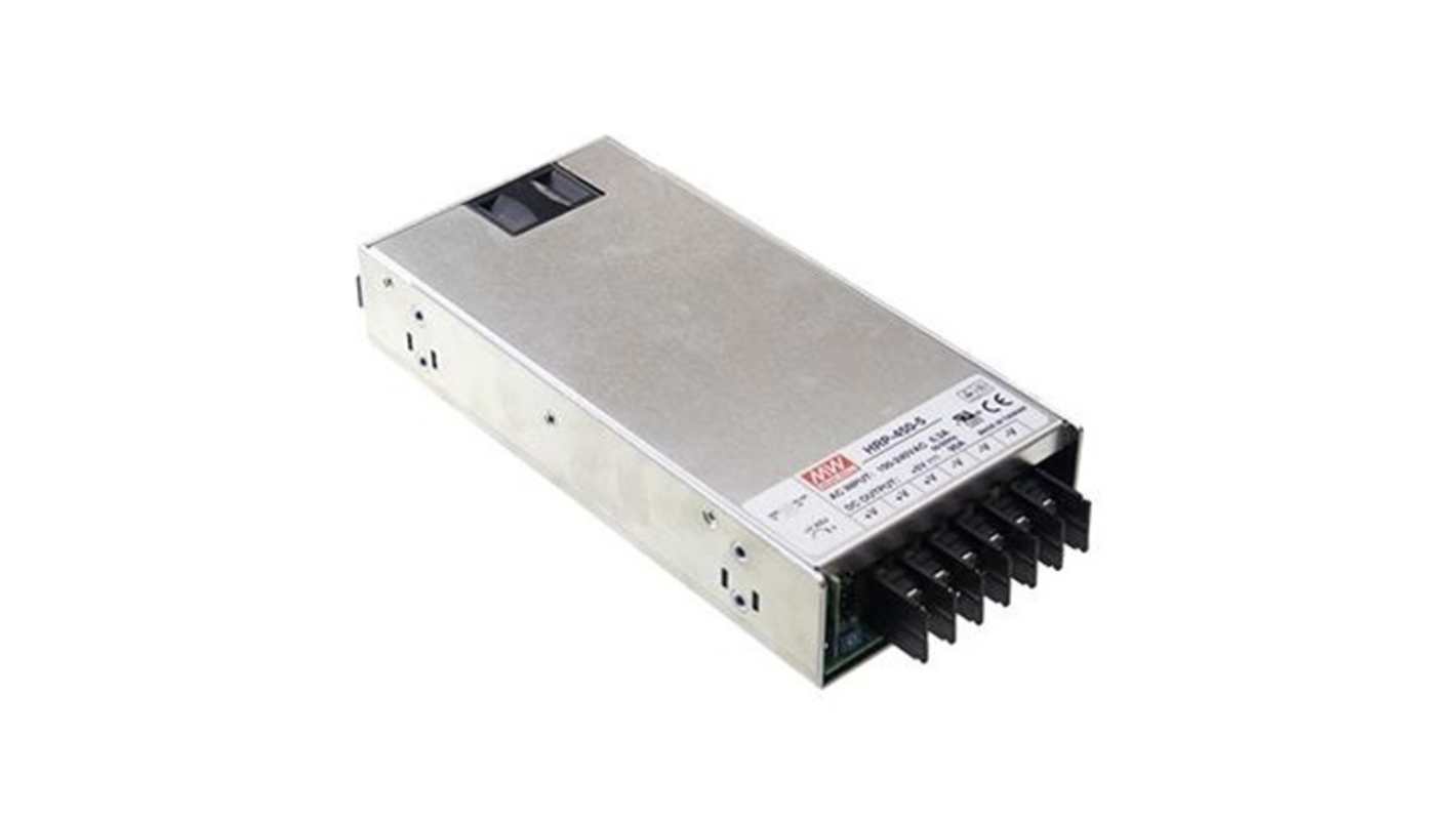MEAN WELL Switching Power Supply, HRP-450-7.5, 7.5V, 60A, 450W, 1 Output, 85 → 264 V ac/dc, 120 → 370 V