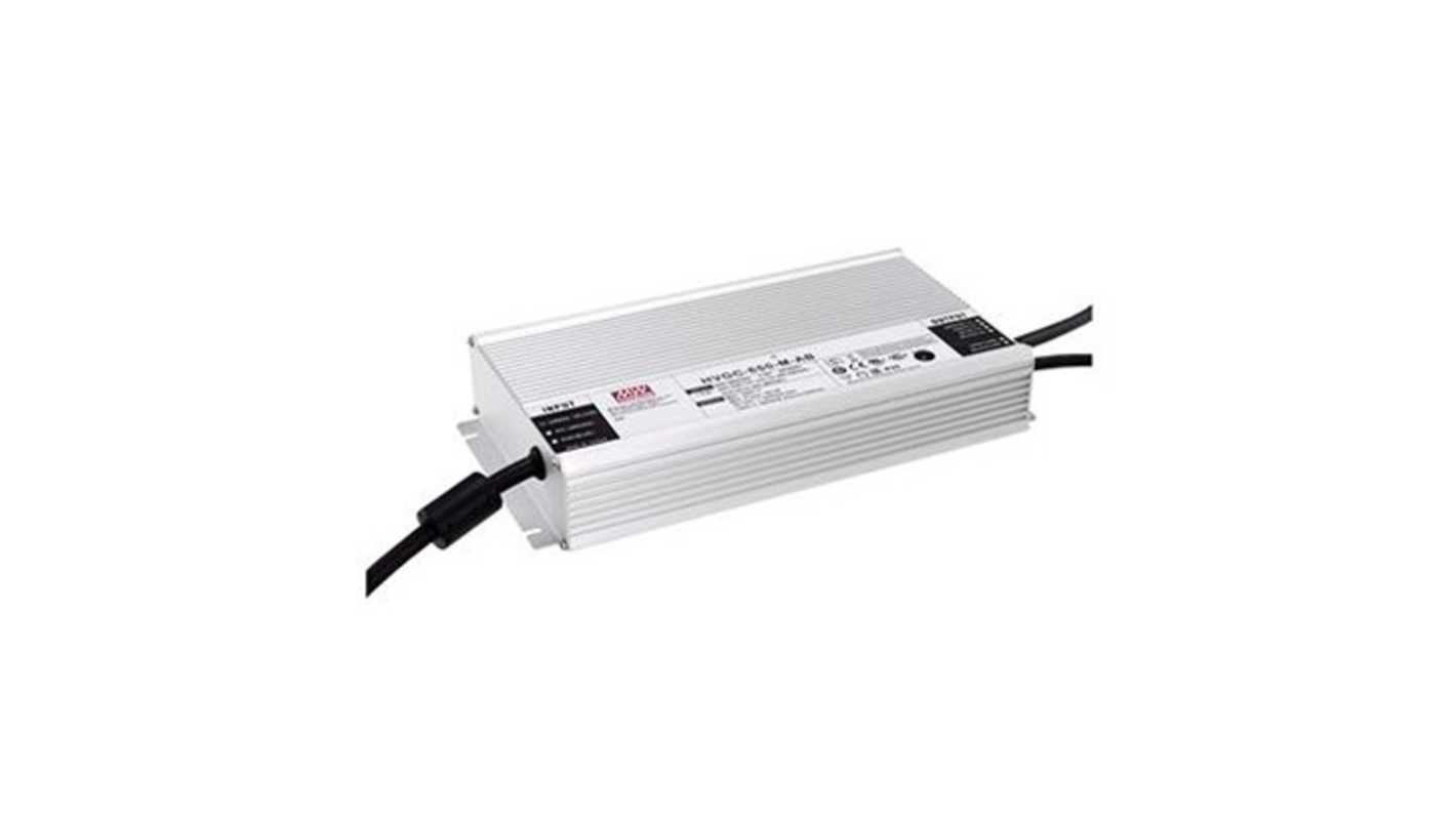 MEAN WELL LED Driver, 70V Output, 650W Output, 11.2A Output, Constant Power Dimmable