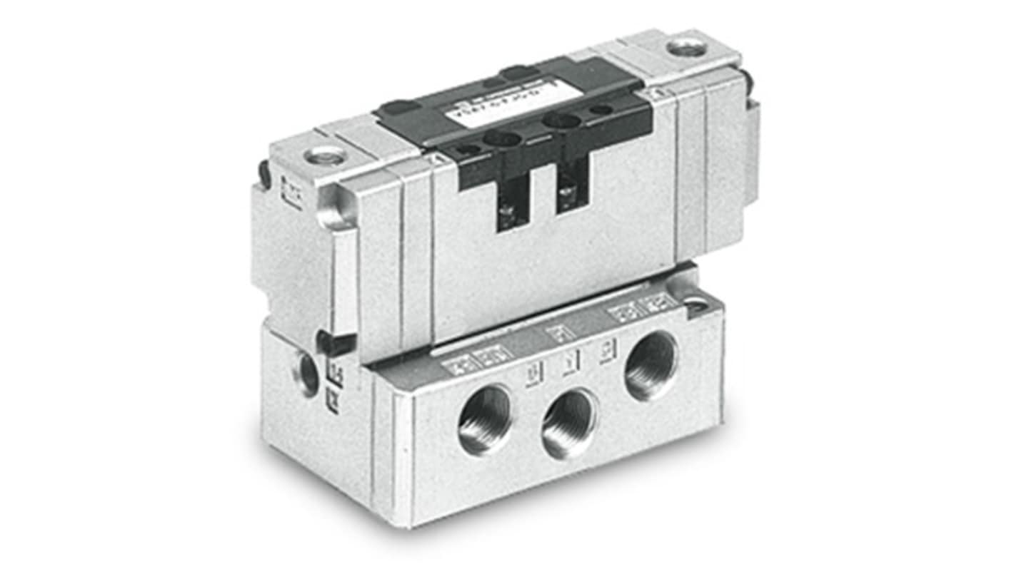 SMC Air Operated Valve Pneumatic Solenoid Valve - Pilot/Air VSA7 Series 24V dc