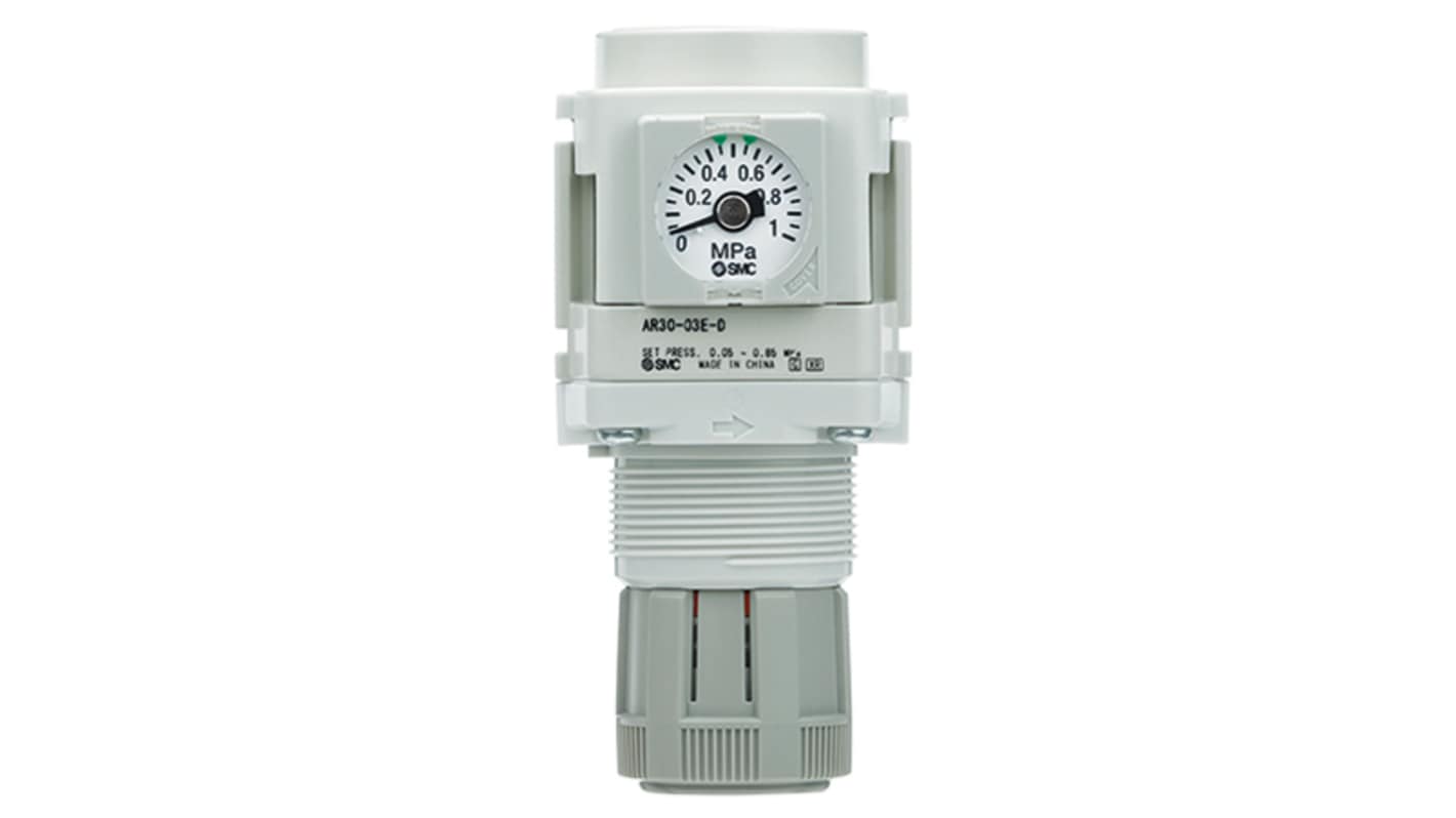 SMC G 1/4 Pneumatic Regulator - 0.02MPa to 0.2MPa, AR20-F02-1Y-D