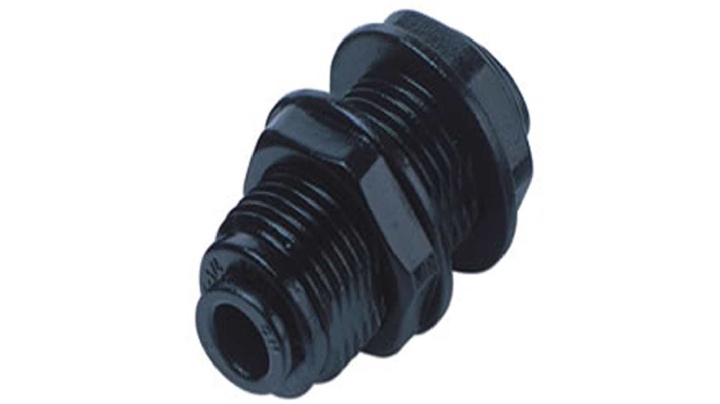Norgren Pneufit D Series Push-in Fitting, Push In 4 mm to Push In 4 mm, Push-in Connection Style, D00290400