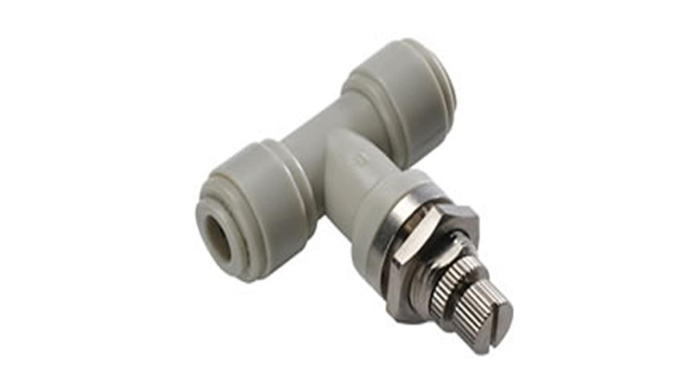 Norgren Pneufit D Series Push-in Fitting, Push In 1/4 in to M12, Threaded Connection Style, D20GP0400
