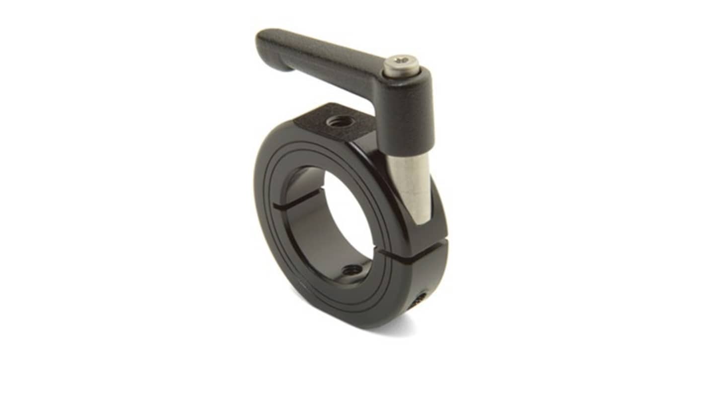 Ruland Shaft Collar, One Piece, Clamp, Bore 20mm, OD 40mm, W 15mm, Steel