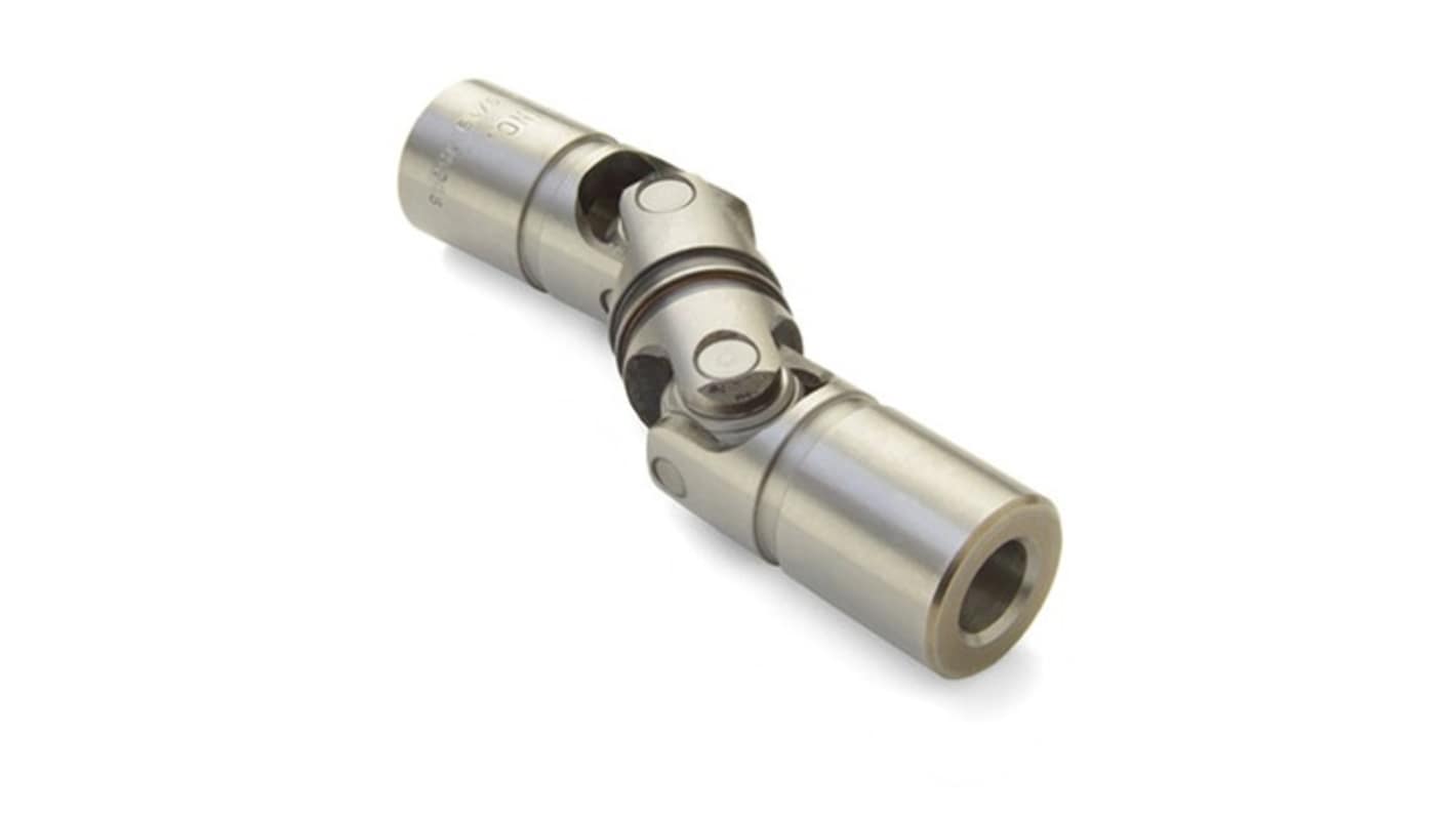 Ruland Universal Joint UD24-17MM-17MM-F, Double, Universal, Bore 17mm, 166.7mm Length